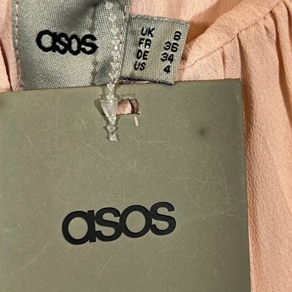 ASOS strapless ruffle dress size 4 - Picture 10 of 12